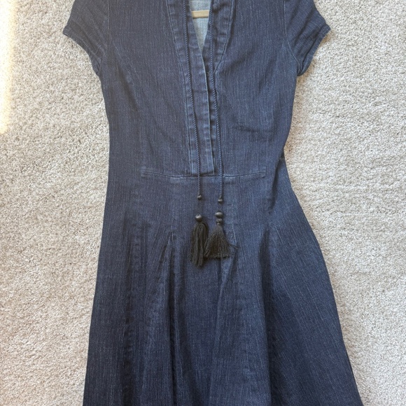 Derek Lam | Demin tie front dress - Picture 4 of 5